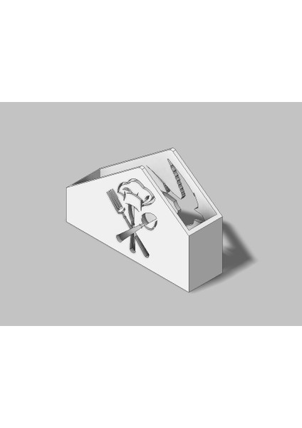 Desenli Peçetelik (Plastik Aparattır)