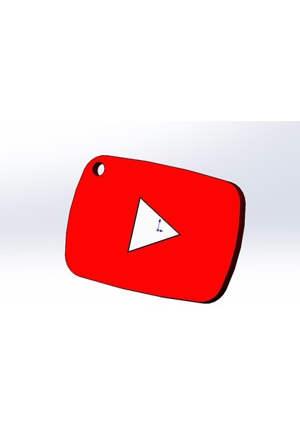 Anahtarlık Youtube (Plastik Aparattır)