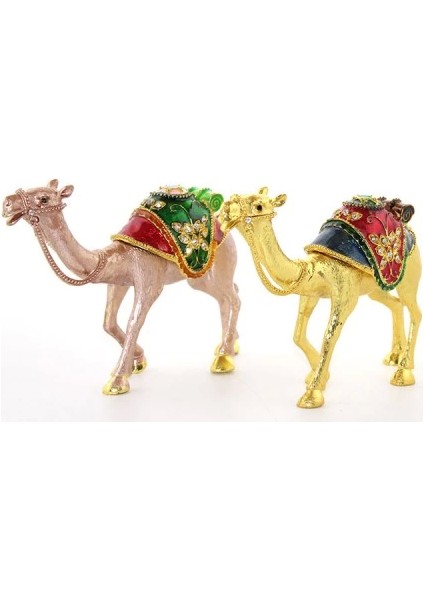 Swarovski Taşlı Tekli Deve Figürü Model 6