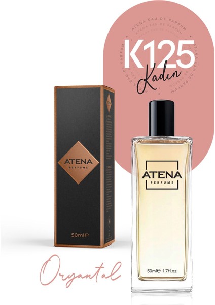 K125 Wonder Rose Oryantal Edp 50ML Kadın Parfüm