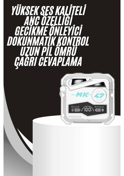 Gecikme Önleyici Oyuncu Kulaklığı Bluetooth Bağlantılı Anc Özelliği 5.0 Bluetooth fiyatları