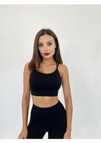 15354 Astarlı Bra-Siyah