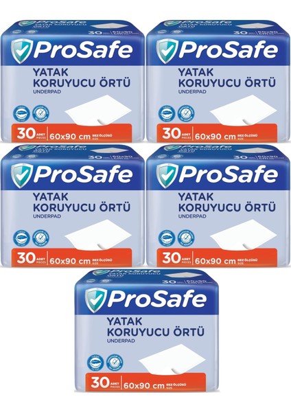 Hasta Alt Açma Yatak Koruyucu Örtü 60*90CM 150 Adet (5pk*30)