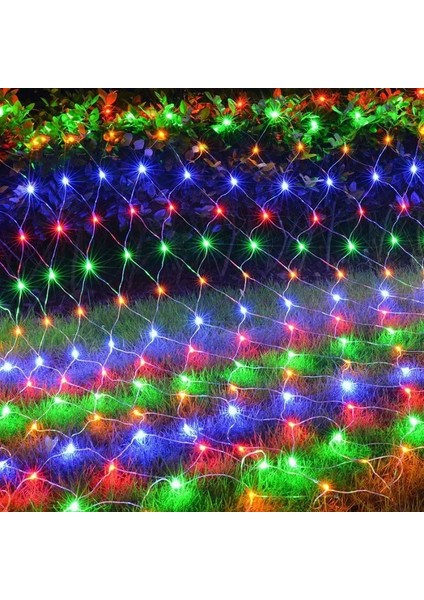 Yüksek Kalite Renkli Ağ LED Işık Örümcek Ağı LED Işık 2x2 M2 Eklemeli Animasyonlu Modlu 220 Volt modelleri