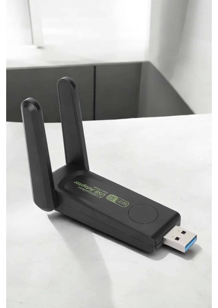 Dual Band Wifi Alıcı Adaptör USB 3.0 Destekli