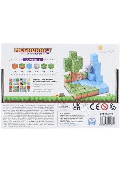 Megacraft Orman Teması 47 Parça modelleri