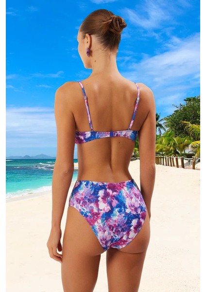 Modern Desenli Bikini Takımı Hızlı Kuruyan Uv Korumalı Ergonomik Kesim Özel Tasarım fiyatları