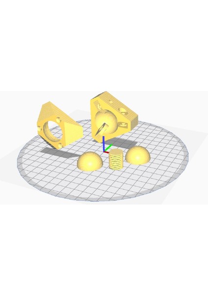 Rulmanlarda Bir Balonun Dondurması (stl, Solidworks) (plastik Aparattır)