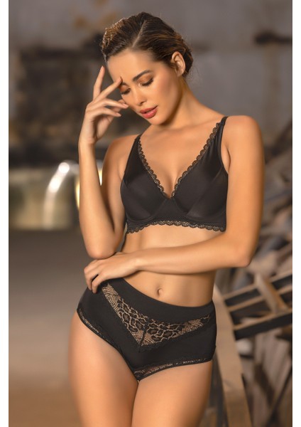 Giorgia Wire Bra, Siyah Konforlu ve Şık Sütyen