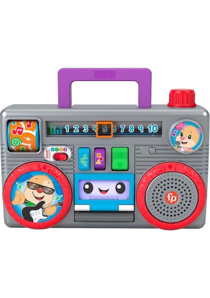 GYC04 Fisher-Price® Eğlenceli Müzik Kutusu, Türkçe-Ingilizce / +6 Ay