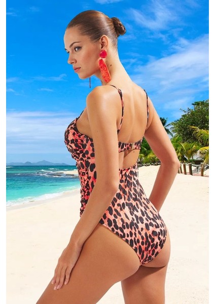 Modern Drape Mayo Banyo Kıyafeti Ergonomik Kesim Uv Korumalı Esnek Kumaş Swimsuit fiyatları