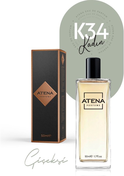 K34 Her Çiçeksi Edp 50 ml Kadın Parfüm