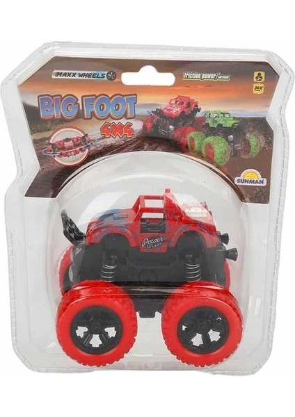 Maxx Wheels Big Foot 4x4 Sürtmeli Araba -1 Adet Stokta Olan Gönderilir