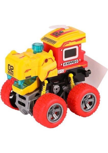 MG-D500-21 Işıklı Müzikli Gergedan / Su Aygırı -Vardem Oyuncak