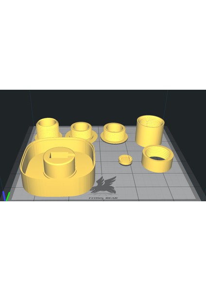 Leroy Merlin'den Yapılmış Kare Lamba Gövdesi (Plastik Aparattır)