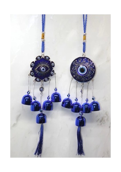 Metal Nazar Boncuğu Çan Model 10