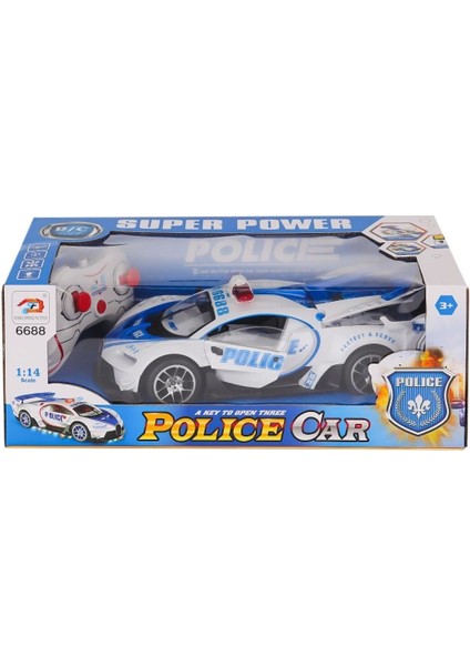 6688-91A Kumandalı Işıklı Polis Araba modelleri