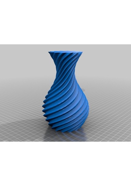 Vazo "büküm" (spiral) (Plastik Aparattır)