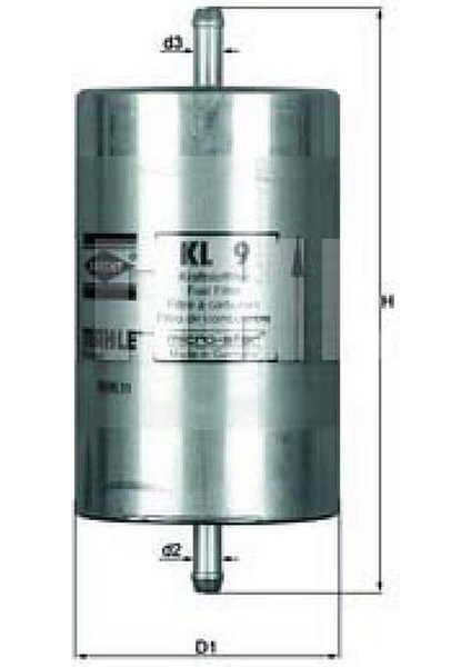 Yakit Filtresi CLİO-R9-R11-R19-R21-SAFRANE-P505-P806-TRAFİC-MASTER-İBİZA I -Ğolf Iii-Malağa Dpmah