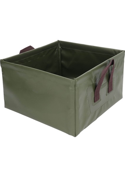 Katlanabilir Kova Çok Fonksiyonlu Taşınabilir Hafif Büyük Kapasiteli Katlanabilir Kova Kamp Yürüyüş Balıkçılık Için 13L Od Yeşil (Yurt Dışından) modelleri