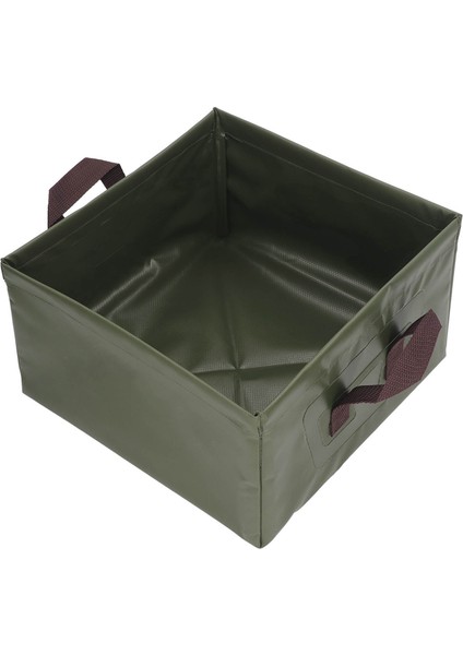 Katlanabilir Kova Çok Fonksiyonlu Taşınabilir Hafif Büyük Kapasiteli Katlanabilir Kova Kamp Yürüyüş Balıkçılık Için 13L Od Yeşil (Yurt Dışından) indirimleri