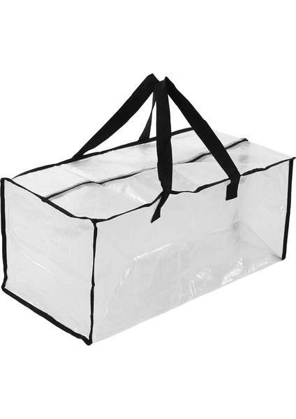 Büyük Boy Hareketli Çantalar Fermuarlı Su Geçirmez Şeffaf Yerden Tasarruf Için Ağır Hizmet Tipi Saklama Çantası Hareketli Saklama Kolu Tipi (Yurt Dışından) fiyatları