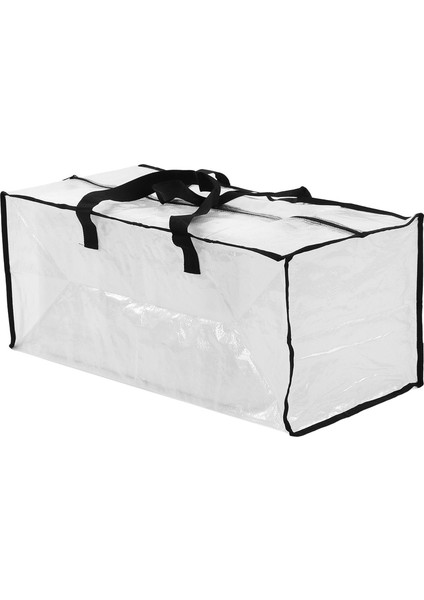 Büyük Boy Hareketli Çantalar Fermuarlı Su Geçirmez Şeffaf Yerden Tasarruf Için Ağır Hizmet Tipi Saklama Çantası Hareketli Saklama Kolu Tipi (Yurt Dışından) fırsatları