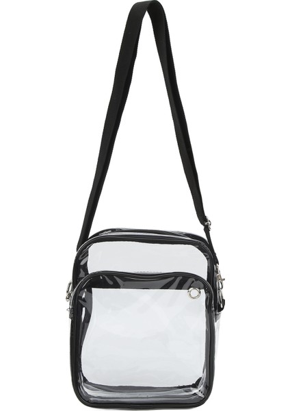 Şeffaf Askılı Çanta Büyük Kapasiteli Ayar Pvc Kir ve Suya Dalı Şeffaf Omuzdan Askili Çanta (Yurt Dışından)
