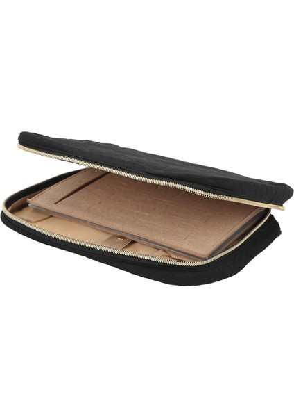 Seyahat Takı Organizatör Vaka Taşınabilir Takı Depolama Rulo Temizle Bağlayıcı Çanta Küpe Kolye Siyah (Yurt Dışından) modelleri