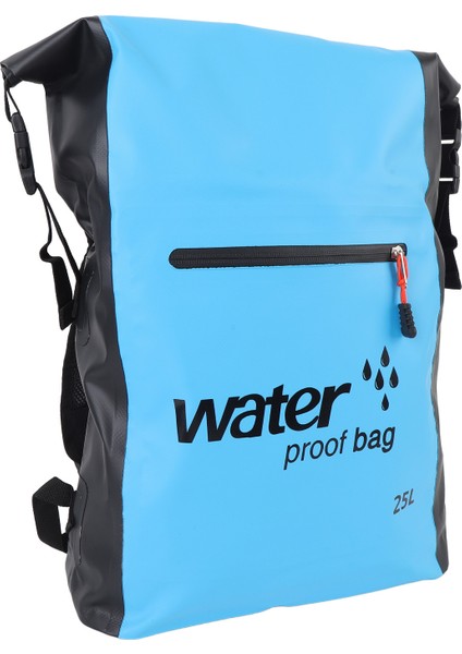 Suya Dalı Kuru Çanta 25L Kuru Islak Ayırma Yürüyüş Kuru Sırt Çantası Omuz Askısı ile Açık Hava Etkinlikleri Için Mavi (Yurt Dışından) indirimleri