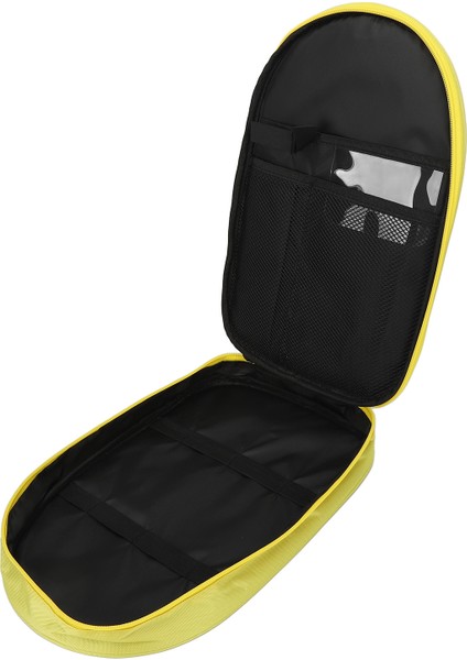 Şef Bıçağı Çantası Sırt Çantası Taşınabilir Naylon Mutfak Gereçleri Depolama Taşıma Cepler Bıçak Tutucu Fermuarlı Çanta Açık Kamp Piknik Için Sarı (Yurt Dışından)