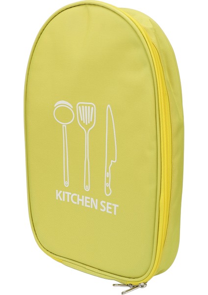 Şef Bıçağı Çantası Sırt Çantası Taşınabilir Naylon Mutfak Gereçleri Depolama Taşıma Cepler Bıçak Tutucu Fermuarlı Çanta Açık Kamp Piknik Için Sarı (Yurt Dışından) fırsatları