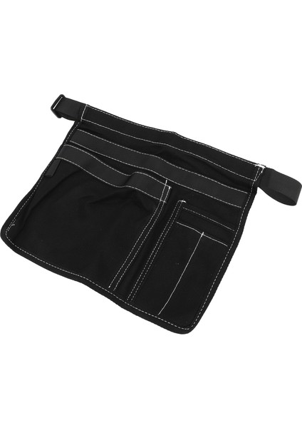 Bahçe Aracı Mutfak Önlüğü Çoklu Cepler Oxford Kumaş Ayarlanabilir Bahçe Aracı Bel Kemeri Çantası Bahçe Işleri Için Siyah (Yurt Dışından) modelleri