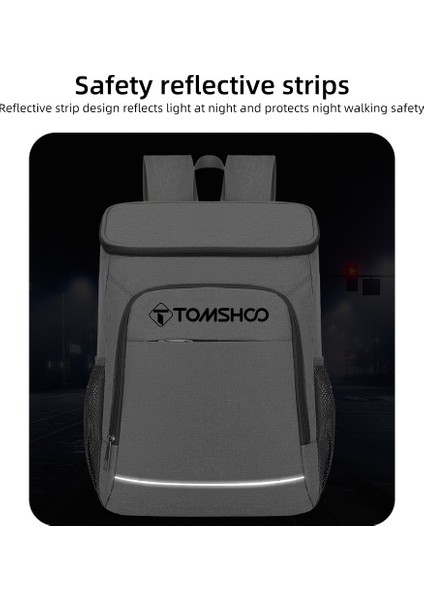 Tomshoo 24L Sırt Çantası Soğutucular Yalıtımlı Sızdırmaz Su Geçirmez Hafif Yumuşak Öğle Yemeği Soğutucu Sırt Çantası Sırt Çantası Erkekler Kadınlar Için Sonsuz Konfor (Yurt Dışından) modelleri