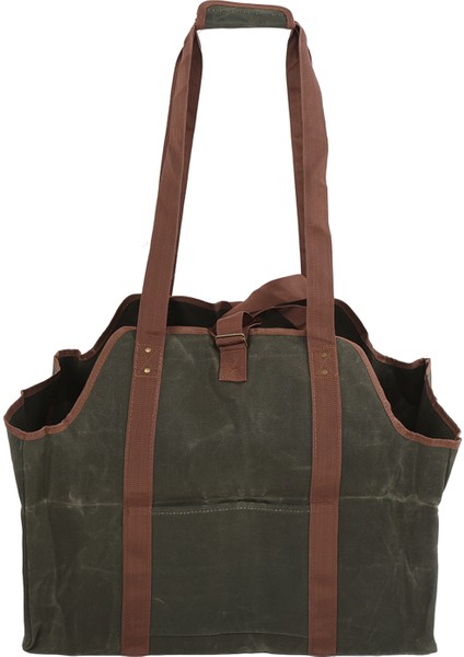 Süper Boy Tuval Yakacak Odun Taşıma Çantası Yırtılmaya Dalı Taşınabilir Yakacak Odun Taşıma Çantası (Yurt Dışından)