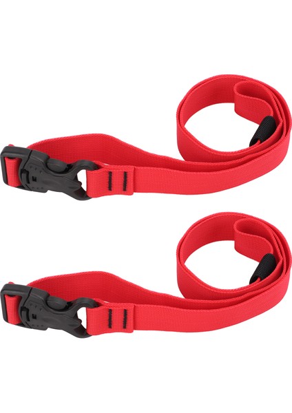 Adet Kayış Tokası Ayarlanabilir Hızlı Yan Serbest Bırakma Paketleme Kayışı 2 Saplı Açık Hava Kamp Bagajı Için 1,5 M / 59 Inç (Yurt Dışından)