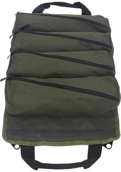 Rulo Alet Düzenleyici Taşınabilir Oxford Kumaş Büyük Kapasiteli Tamir Aracı Taşıma Çantası Sarma Rulo Asılı Aracı Fermuarlı Taşıma Çantası Yeşil (Yurt Dışından) fırsatları