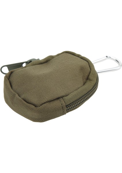 Mini Anahtar Çantası Taşınabilir Aşınmaya Dalı 1000D Yuvarlak Naylon Taşıma Çantası Üçgen Toka ile Açık Kulaklık Için Yeşil (Yurt Dışından) modelleri