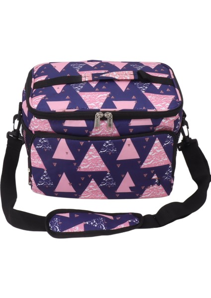 Yalıtımlı Öğle Yemeği Çantası Su Geçirmez Büyük Kapasiteli Taşınabilir Soğutma Öğle Yemeği Çantası Açık Kamp Seyahat Için Üçgen (Yurt Dışından) fiyatları