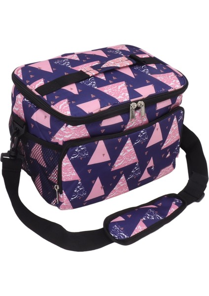 Yalıtımlı Öğle Yemeği Çantası Su Geçirmez Büyük Kapasiteli Taşınabilir Soğutma Öğle Yemeği Çantası Açık Kamp Seyahat Için Üçgen (Yurt Dışından) fırsatları