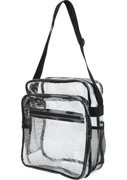 Şeffaf Askılı Çanta Pvc Su Geçirmez Görünür Fermuar Tasarım Crossbody Tote Omuzdan Askili Çanta Seyahat Alışveriş Için (Yurt Dışından)