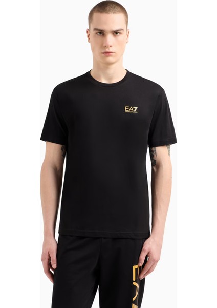 Bisiklet Yaka Siyah Erkek T-Shirt Traın Logo Serıes Tee fiyatları