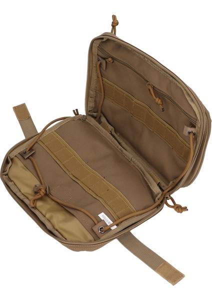 Molle Saklama Çantası Açık Hava Taşınabilir Acil Kurtarma Tıbbi Çantası Büyük Çok Amaçlı Alet Çantası Haki (Yurt Dışından) modelleri