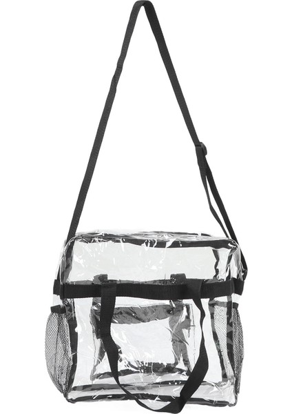 Seyahat Alışveriş Siyah Için Büyük Kapasiteli Şeffaf Çanta Soğuk Geçirmez Pvc Şeffaf Tote Çanta (Yurt Dışından) modelleri