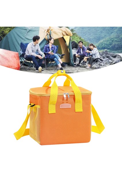 Açık Piknik Çantası Alüminyum Folyo Yalıtımlı Soğutucu Çanta Büyük Kapasiteli Depolama Paketi Kamp Yürüyüş Seyahat Için (Yurt Dışından) indirimleri