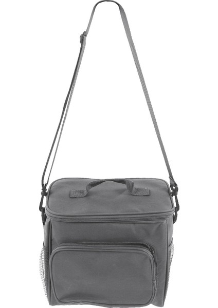 Öğle Yemeği Çantası Oxford Kumaş Büyük Kapasiteli El Omuz Kalınlaşmış 2 Katmanlı Yalıtımlı Termal Yemek Kabı Piknik Kamp Için Gri (Yurt Dışından)