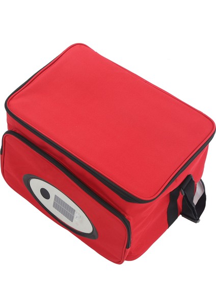 Güneş Yalıtımlı Bluetooth Hoparlör Buz Paketi 5 Modları USB LED Hoparlör Seyahat Soğutucu Çanta Sırt Çantası Piknik Için Kırmızı (Yurt Dışından) fırsatları