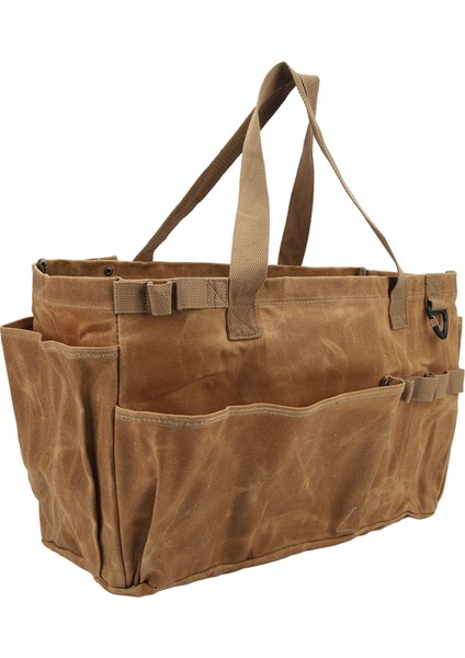 Tuval Pot Çanta Su Geçirmez Aşınmaya Dalı Büyük Kapasiteli Rahat Kavrama Kanvas Çanta Kamp Haki (Yurt Dışından) modelleri