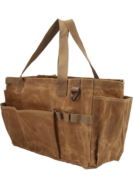 Tuval Pot Çanta Su Geçirmez Aşınmaya Dalı Büyük Kapasiteli Rahat Kavrama Kanvas Çanta Kamp Haki (Yurt Dışından) fırsatları