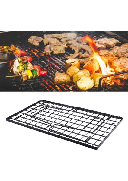Katlanır Taşınabilir Izgara Masa Demir Güvenli Kamp Örgü Masa Açık Kampbekü Seyahat Katlanabilir (Yurt Dışından) indirimleri